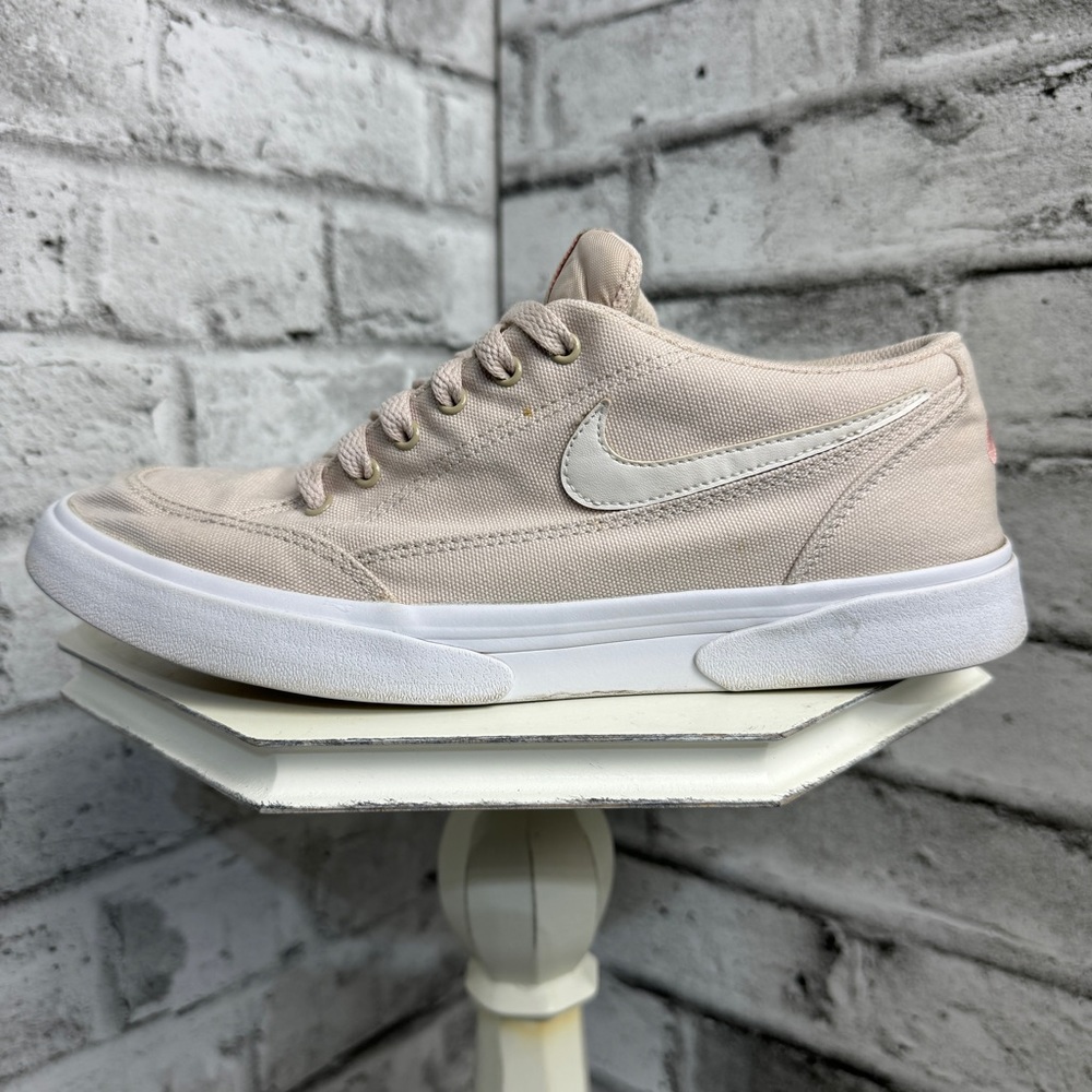 Nike Women's Beige Canvas Sneakers